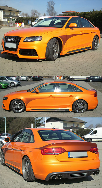 Designlack Auto Audi 3